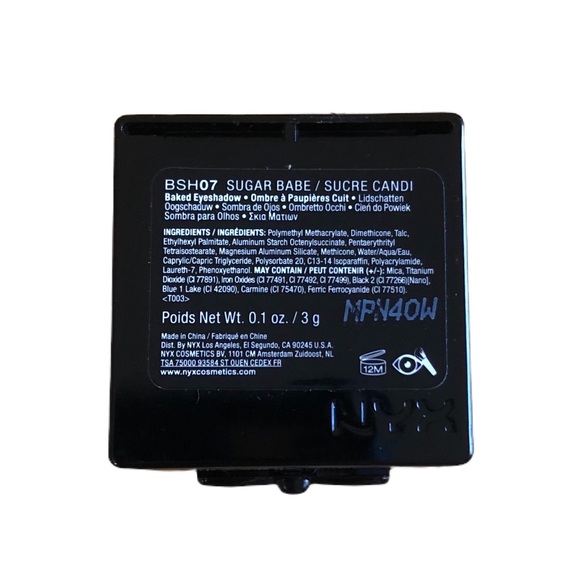 🛍 NYX Baked Eyeshadow BSH07 Sugar Babe - Picture 2 of 3